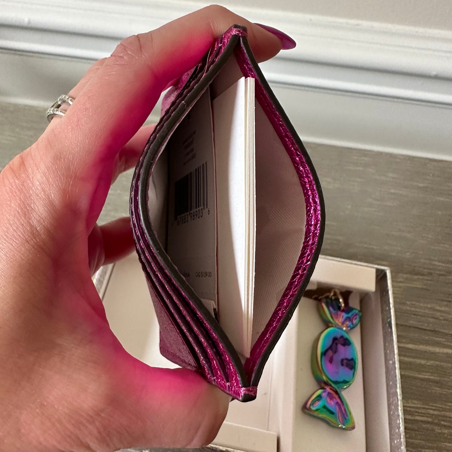 Kate Spade Candy Card Case & Keychain Set
