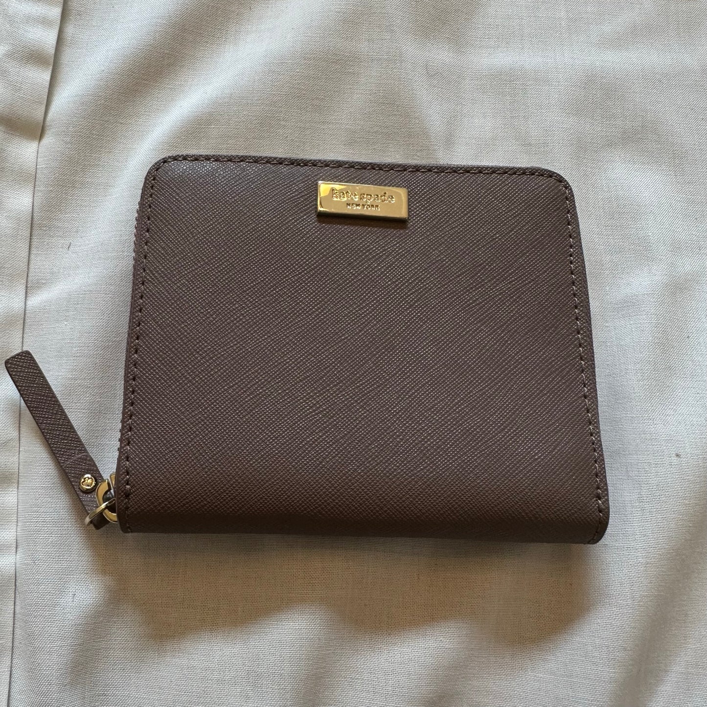 Kate Spade Bifold Half-zip Wallet