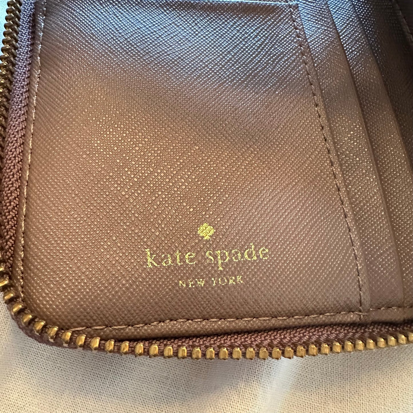 Kate Spade Bifold Half-zip Wallet