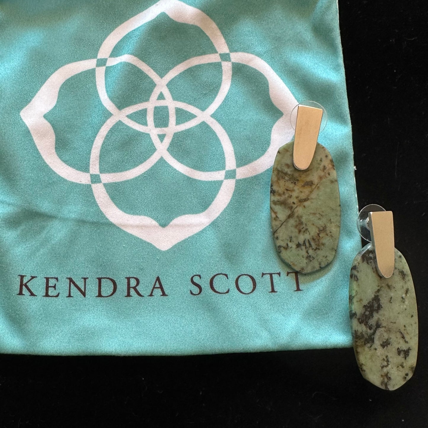 Kendra Scott Inez African Turquoise Drop Earrings