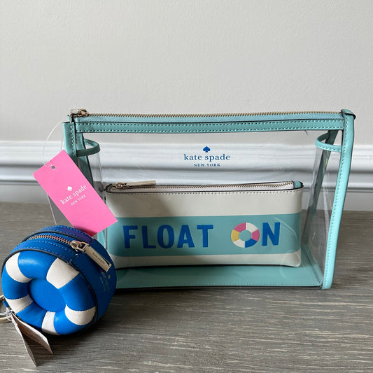 Kate Spade Pool Float Makeup Bag & Coin Purse