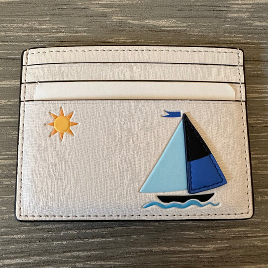 Kate Spade Sailboat Small Card Holder