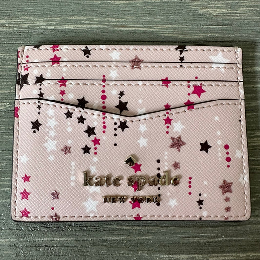 Kate Spade Twinkle pink card holder