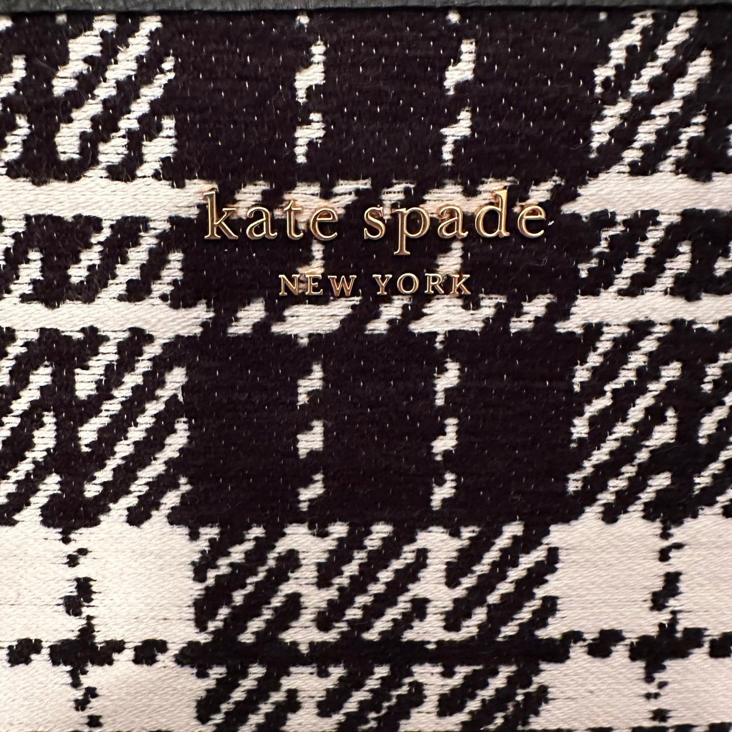 Kate Spade Market Posh Black & White Tote