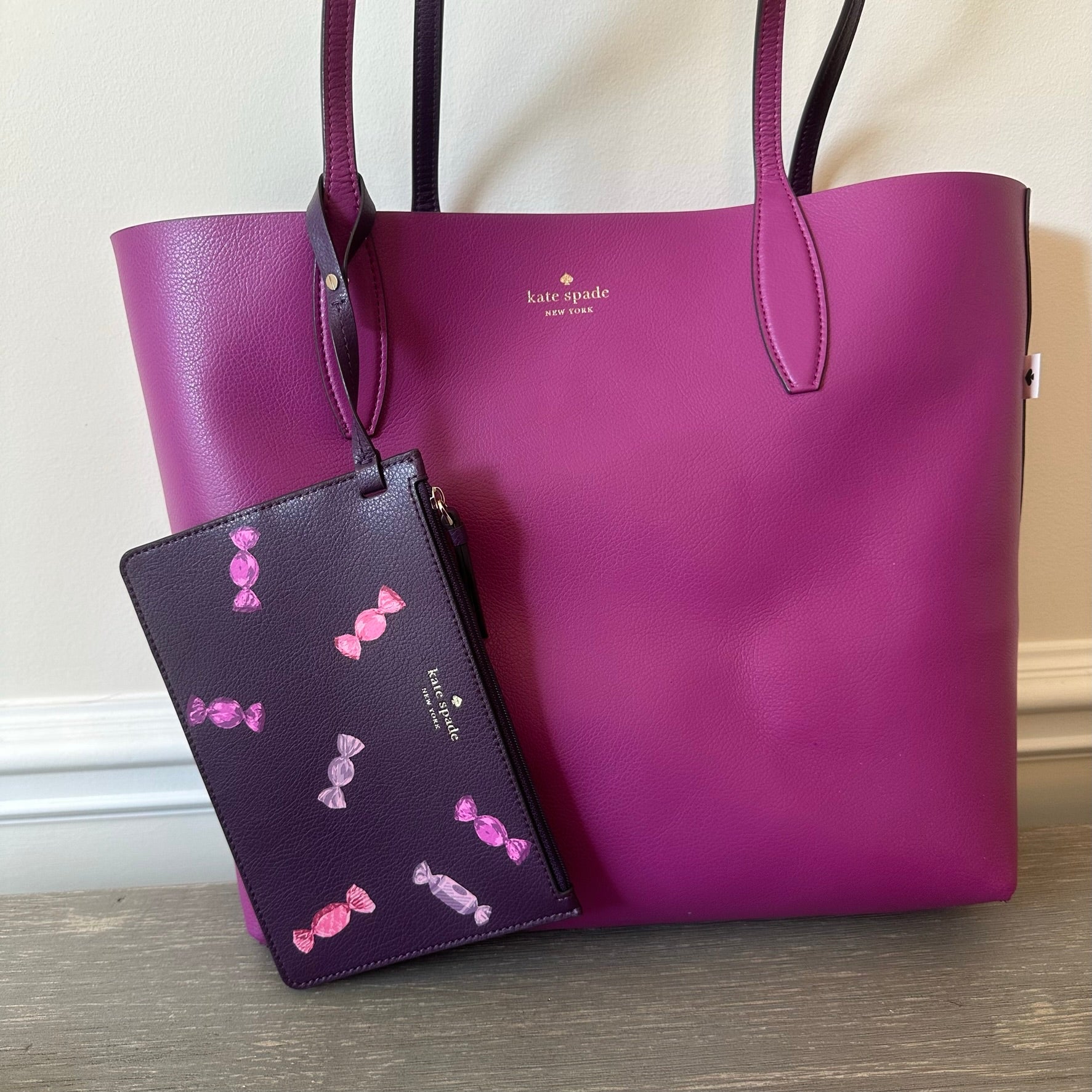 Kate spade reversible tote best sale